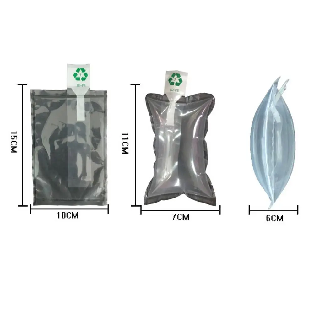 10pcs Inflatable Bubble Wrap Portable Column Shockproof Air Inflatable Packaging Bag Buffer Plastic Fragile Wrap Transportation