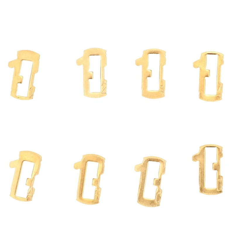 200Pcs/Lot Brass SIP22 Car Lock Repair Accessories Car Lock Reed Lock Plate For Fiat 8 Types Each 25Pcs Parts Accessories