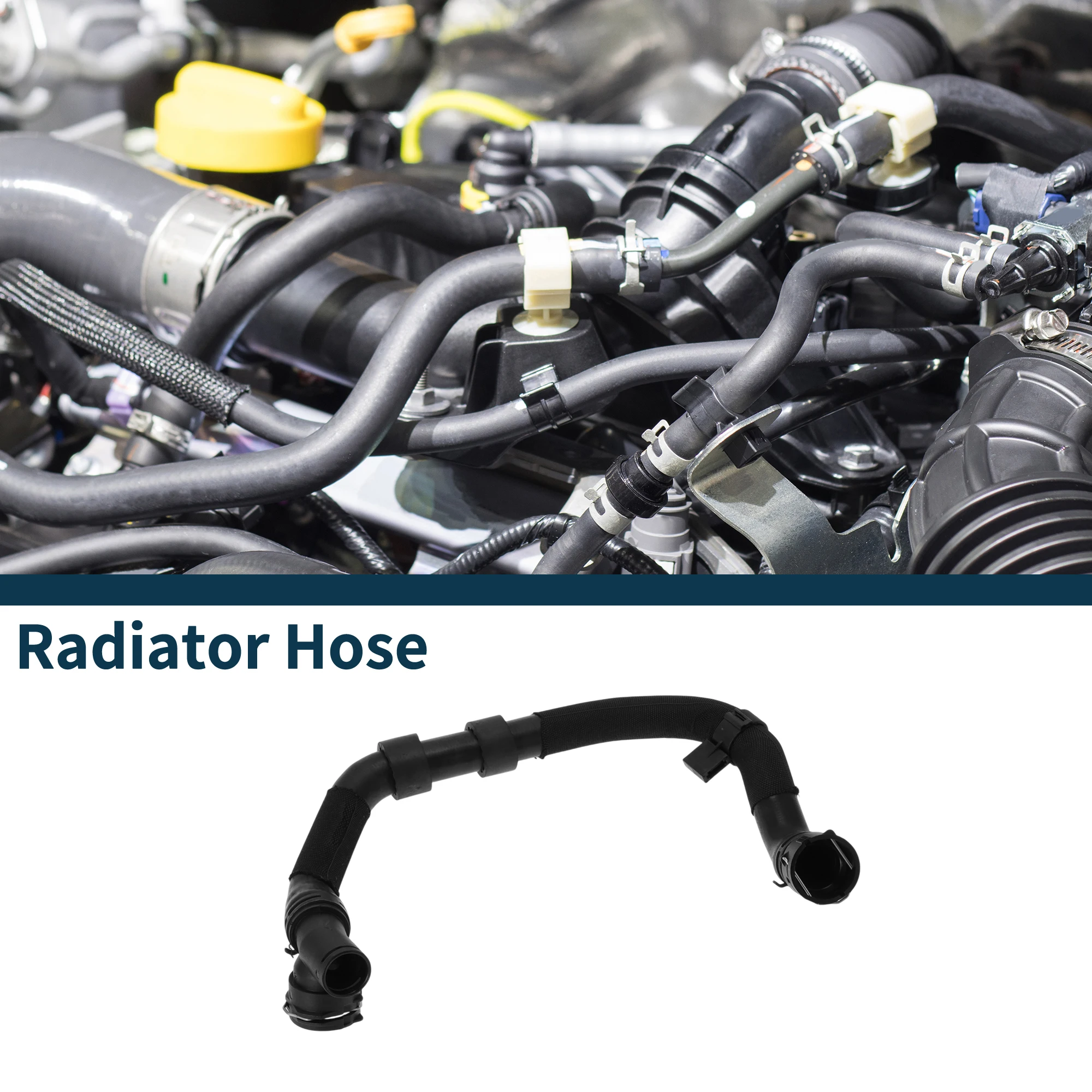 

UXCELL Radiator Hose No.5QM122051P for Audi TTS Quattro 2019-2023 Rubber Downpipe