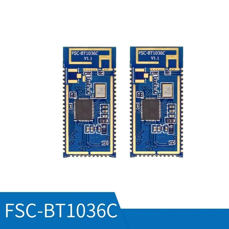 FSC-BT1036C Bluetooth 5.2 Módulo duplo de baixa potência BLE compatível com módulo transceptor de comunicação de áudio e dados