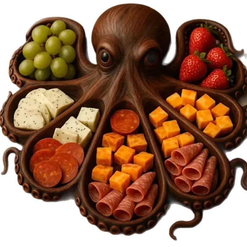 Neue Oktopus-Deli-Teller-Küche