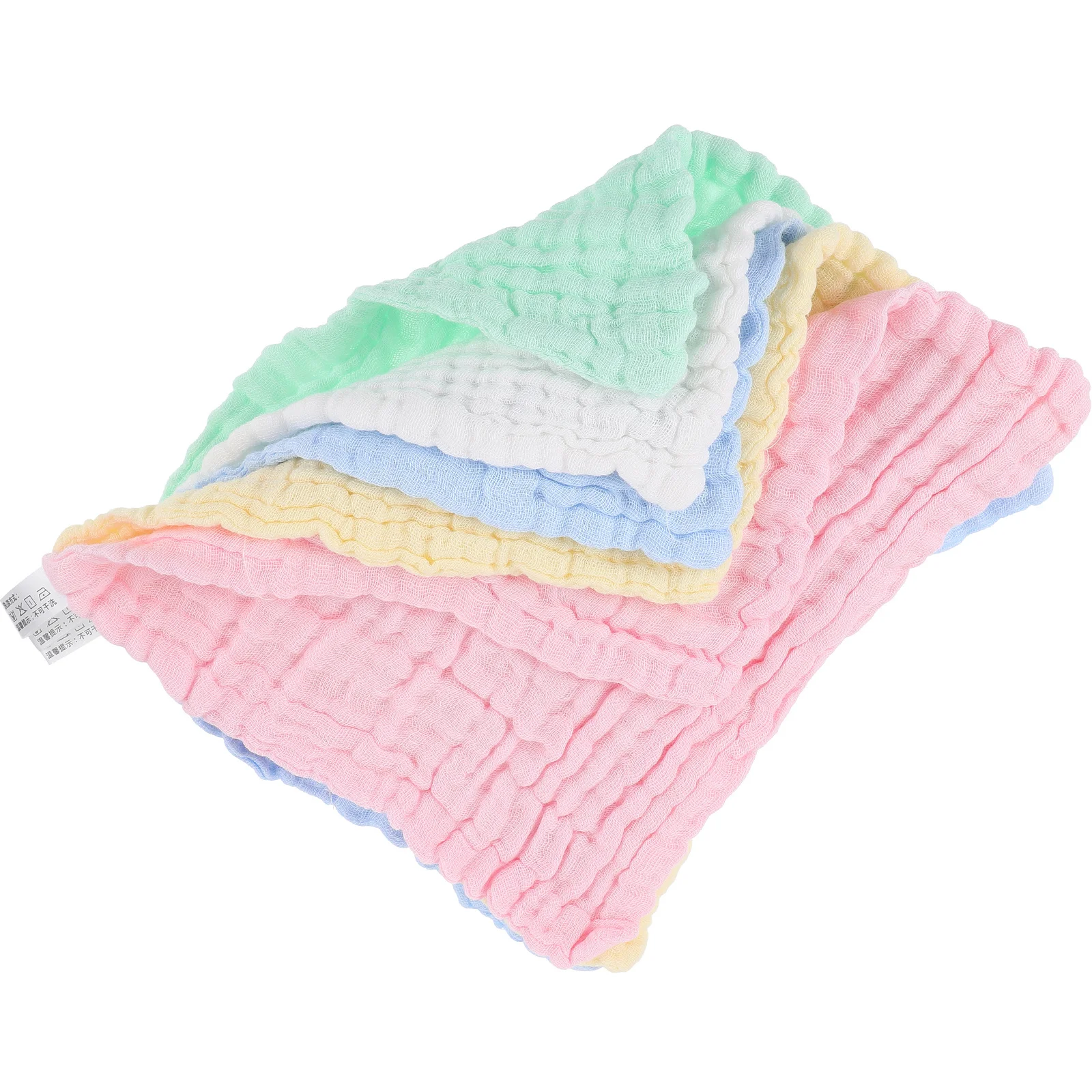 10 pçs panos de banho do bebê toalhas de rosto de algodão super absorvente macio para lavar o rosto banho limpar suor recém-nascidos crianças cuidados com a pele