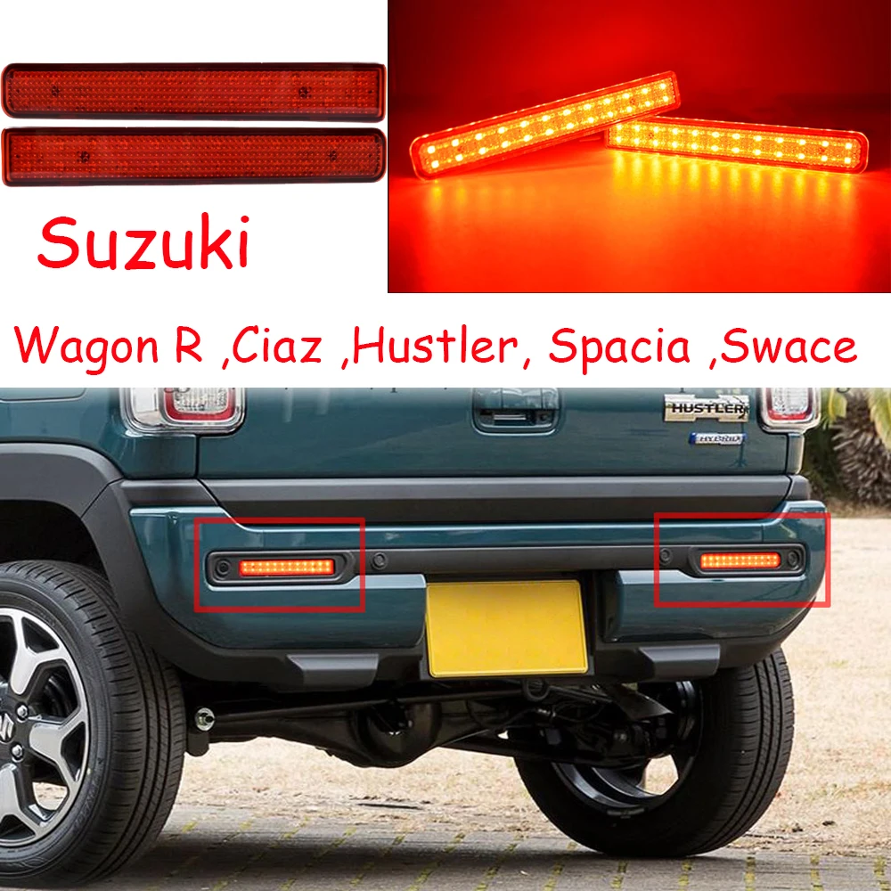 Car Styling taillamp for Suzuki Ciaz taillight Wagon R spacia swace car accessories Tail Lamp Hustler rear light