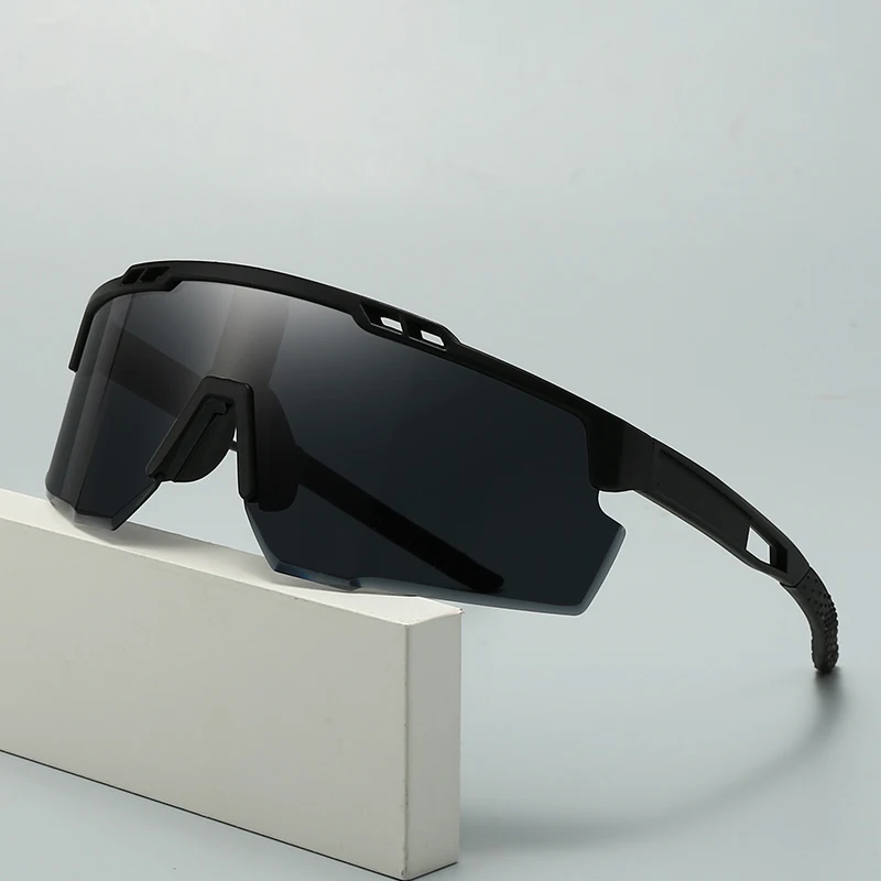 Nowe okulary sportowe na zewnątrz, wiatroodporne, z dużą oprawką, zintegrowana ochrona UV, model 3254