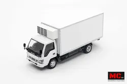 MC64 1/64 ISUZU NPR REFRIGERATED TRUCK Collection of die-cast alloy car model ornaments