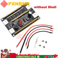 Portable 12V 18650 Lithium Battery 5MOS Spot Welder Motherboard DIY Battery Spot Welder Set with 9 Gears Power Adjustment