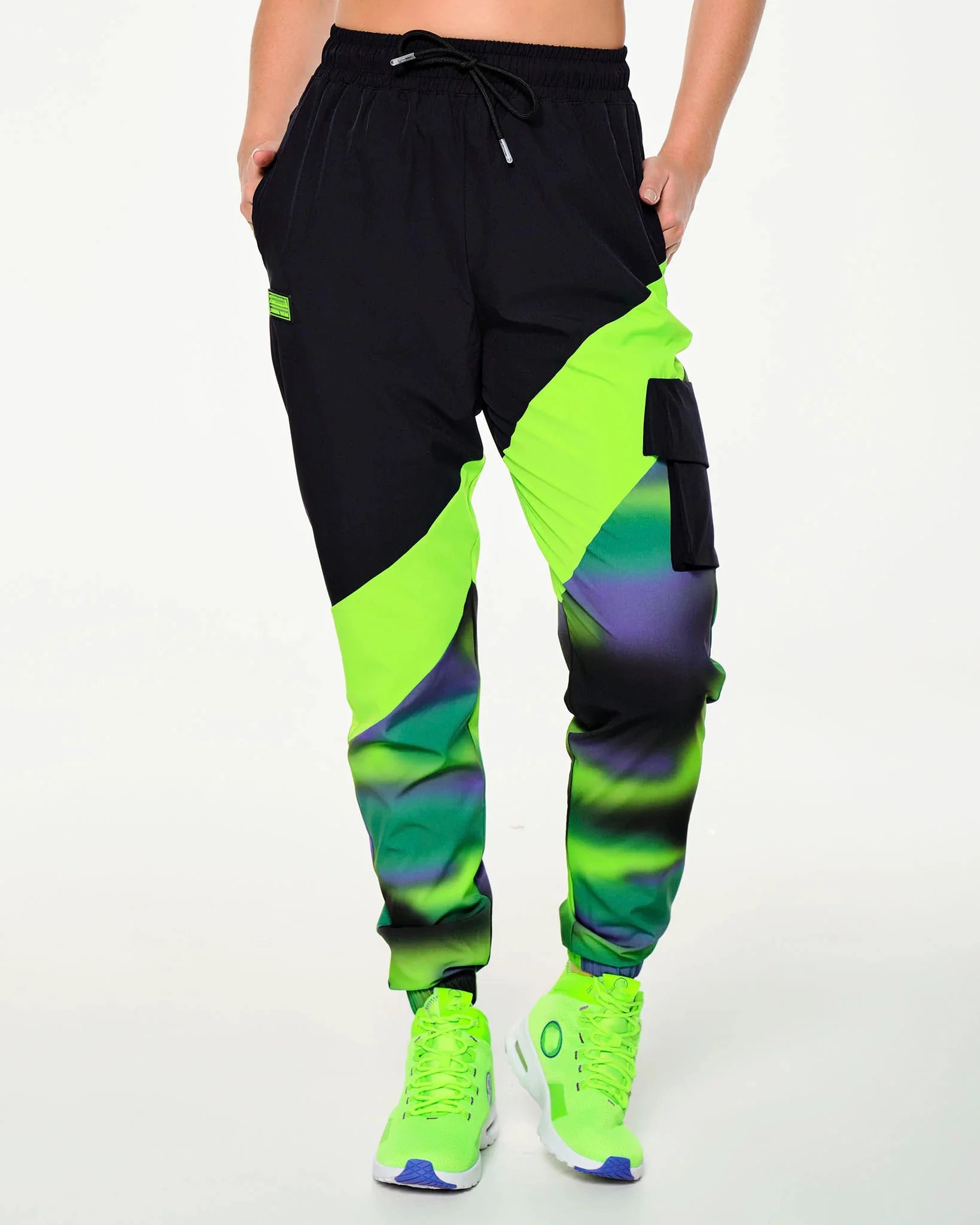 ABCDE Fitness Dancing Running Casual Men's and Women's Quick-drying hip hop  Loose Pants 0045