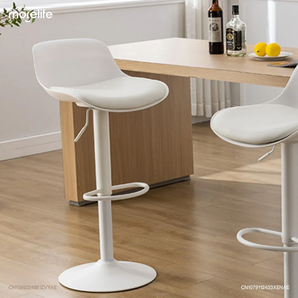 New Nordic Casual Bar Chairs Modern Simple Home Creative Lift Stools Cafe Cashier Minimalist Cream Style Counter Stool La Chaise