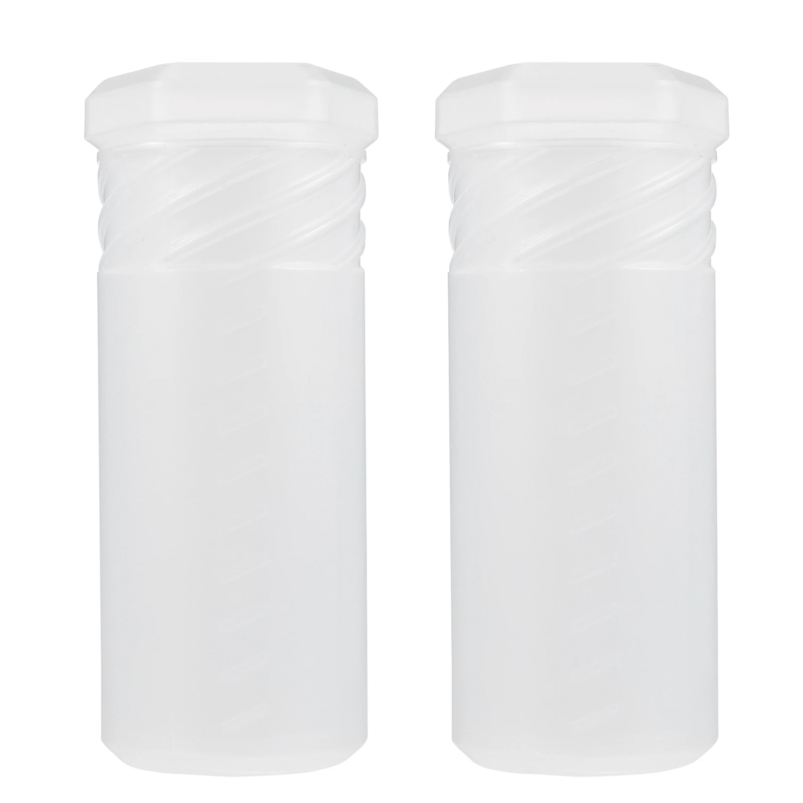 

2pcs Shaving Brush Case Travel Box Portable Plastic Razor Handle Stand Organizer Adjustable Storage Solution For Brush