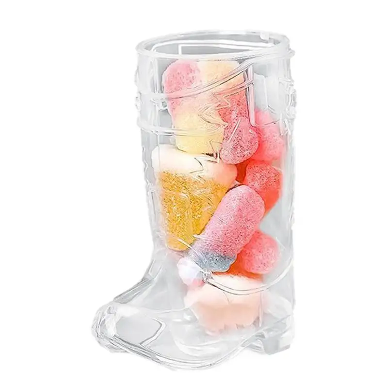 Clear Cowboy Boot Shot Glass Reusable Western Clear Glass Cup Western Cowboy Beer Mug Cowboy Themed Party Decorations