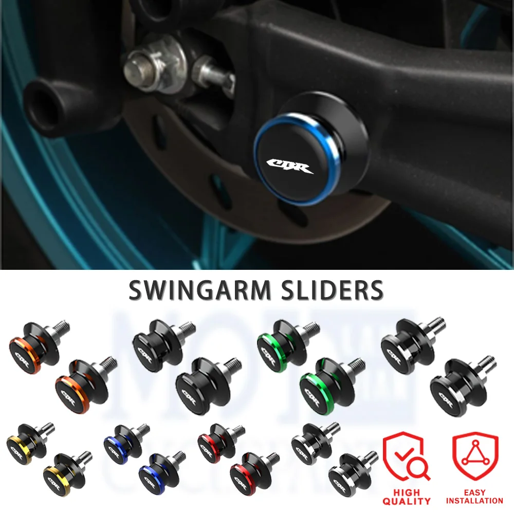 

Motorcycles Accessories 8MM Swingarm Spools Stand Screws Swingarm Sliders For Honda CB650R CBR650R 2014-2022 2023 CB CBR 650R