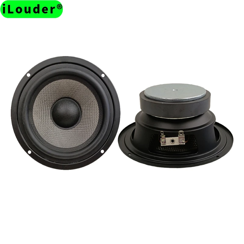 25-core 6 Inch 4ohm/8ohm RMS 30W 86DB Woofer Speaker 85mm Ferrite magnet Fiberglass rubber edge Bass Speaker(1pcs speaker)