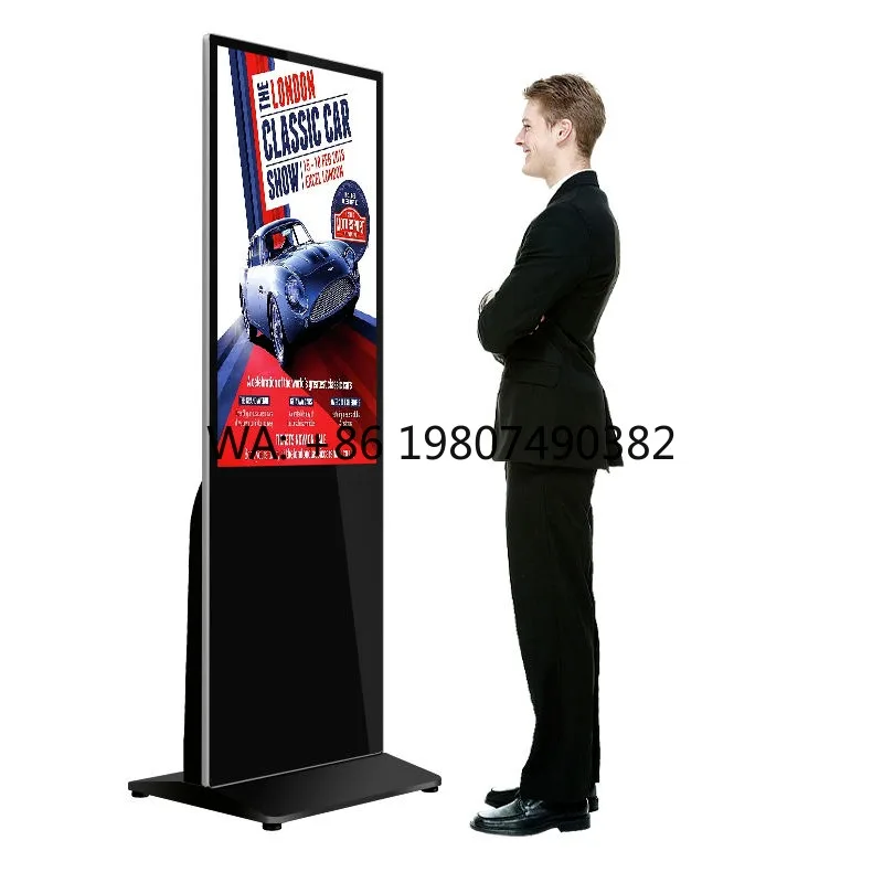 

32 43 50 55 65 Inch Cloud Control Vertical Touch Screen Floor Stand Display Mall Commercial Digital Advertising Signage Screen