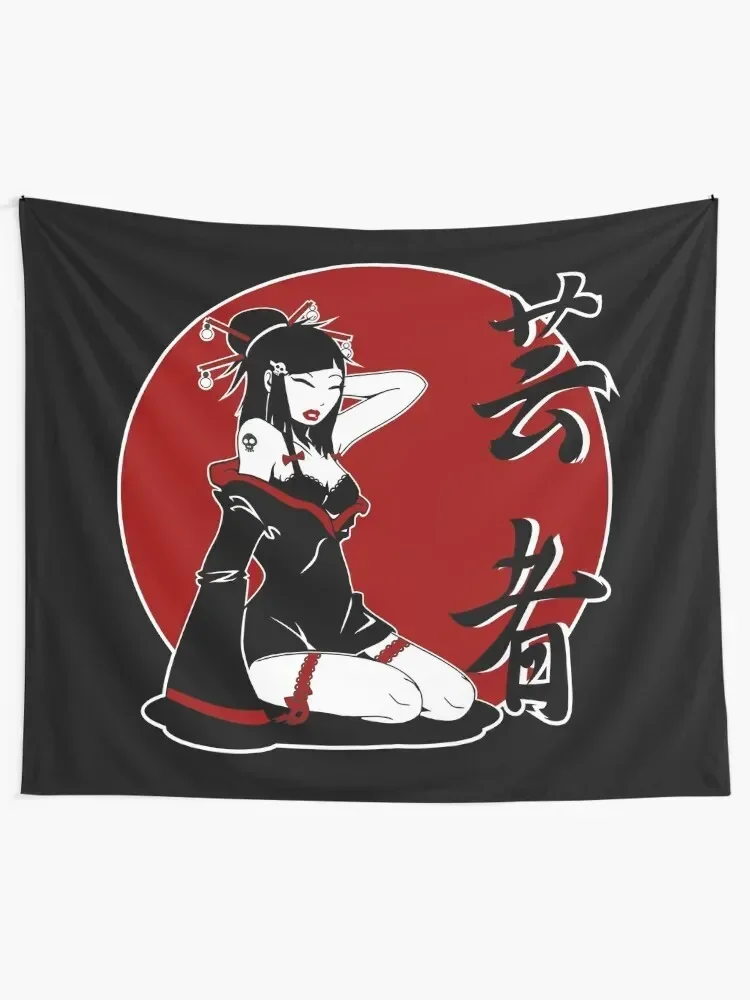 Geisha Pinup Jp 2 Tapestry Room Decorations Cute Room Decor Tapestry