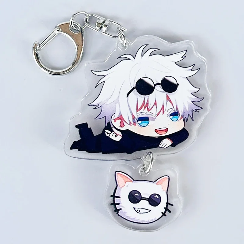 

Anime Jujutsu Kaisen Satoru Gojo Fushiguro Megumi Kugisaki Nobara Cosplay Keychain Ambitus