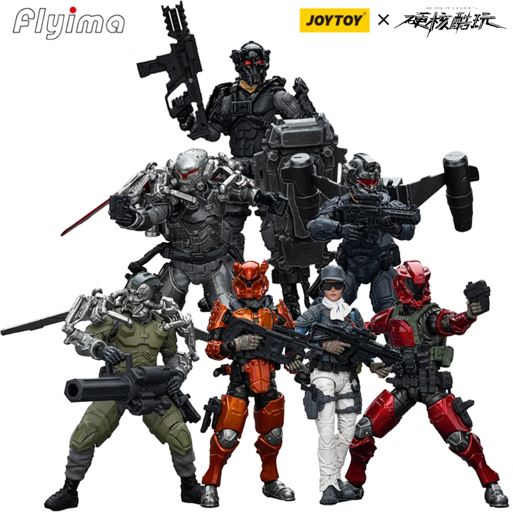 

[IN STOCK] 1/18 JOYTOY Hardcore Coldplay Action Figures Army Builder Promotion Pack Figure 25-31 Anime Model Gift Free Shipping