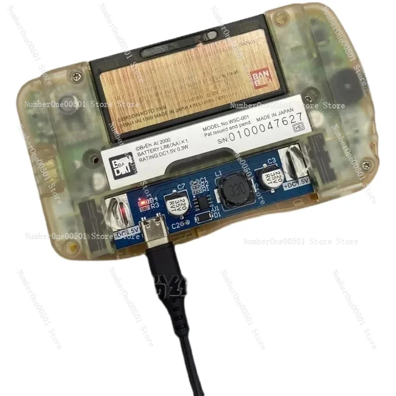 WSCC WSC Power Module Magic Swan WONDER SWAN COLOR Can Replace The Battery Cover.