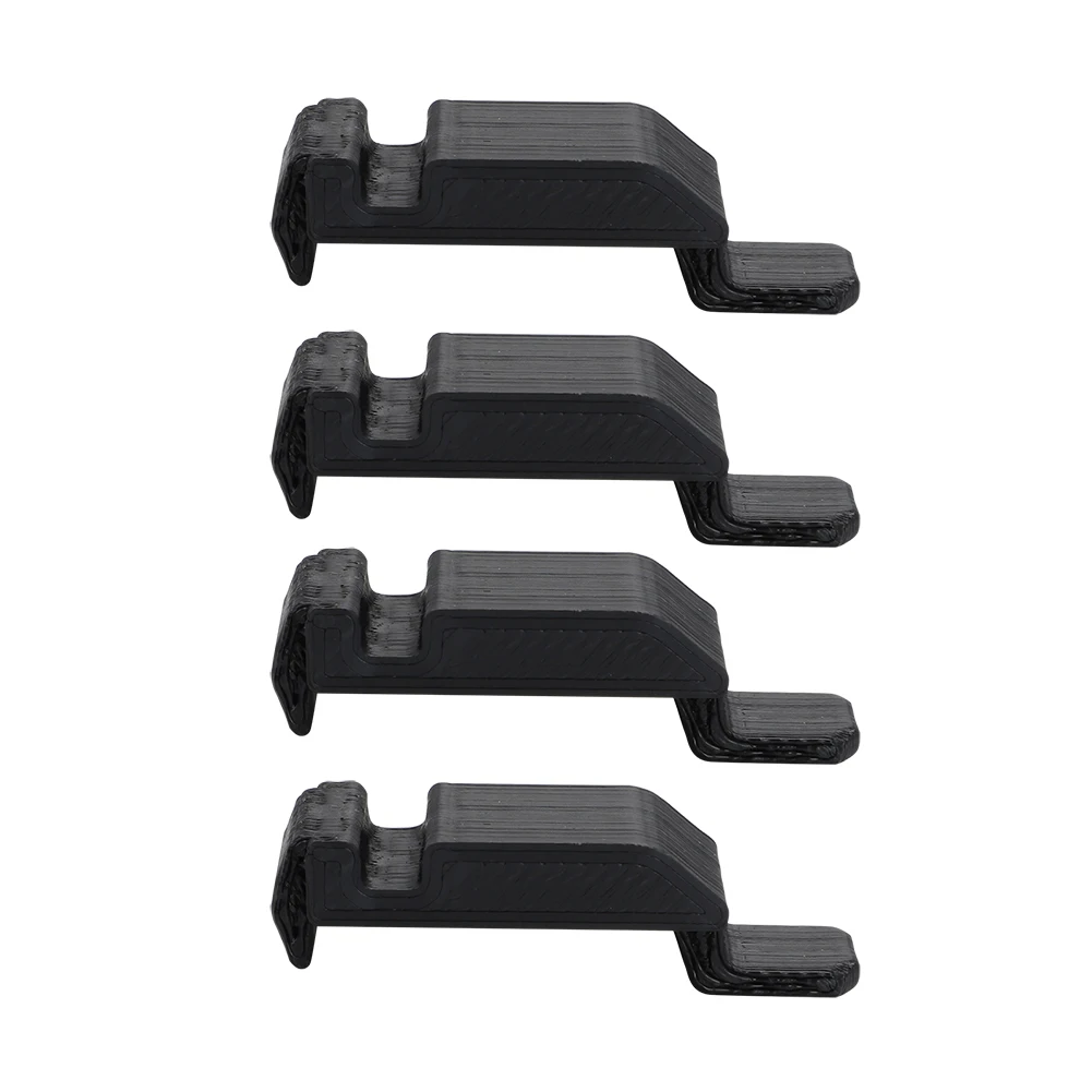 4PCS Front Rear Door Lock Strikers For Mercedes Benz W123 W126 240D 280E 300D Car Accessories Fix Rubber Only