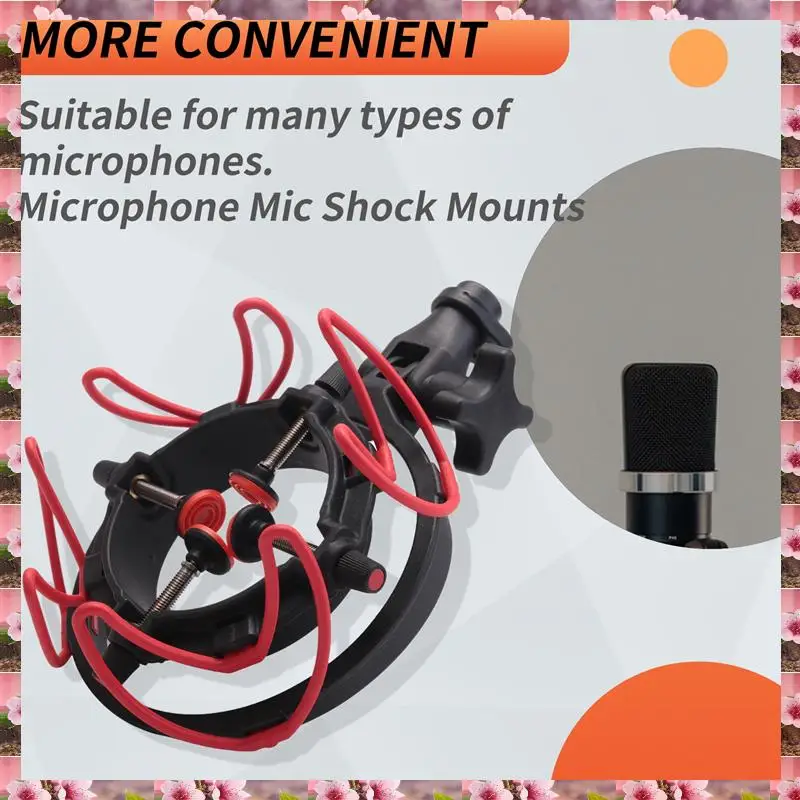 

2025 Universal Microphone Shock Mount Adjustable Microphone Stand For All Microphones Size At 18Mm-57Mm,Universal Microphone Sho