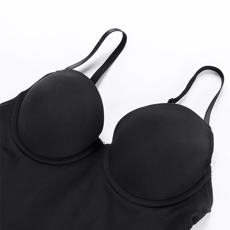 Sexy Underwear Tops Body Shaper Slimming Waist Sheath Belly Tummy Control Bodysuit For Women Push Up Chest Shapewear