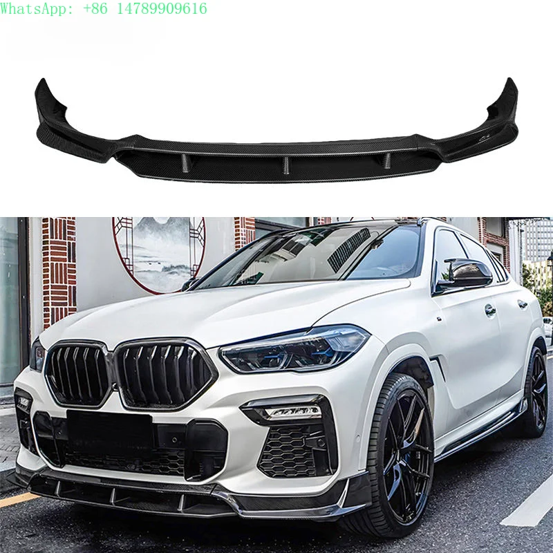 Full Custom Build With Old-to-new Body Kit ConversionG06 X6 High Quality Carbon Fiber Front Lip Front Bumper Lip Front Splitter