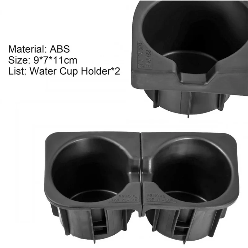 

ABUM-66992-04012 66991-04012 Cup Holder Insert Cup Holder Center Console Insert Drink Holder Car Parts For Toyota Tacoma 2009-20