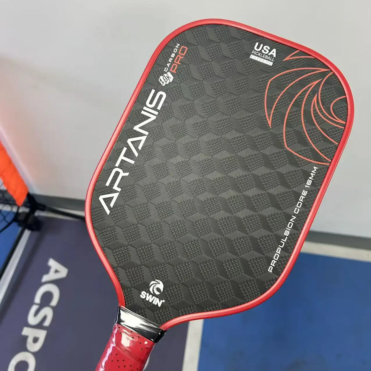 USAPA Approved High Quality Thermal Molding 18k Carbon Fiber 16mm Pickleball Paddle