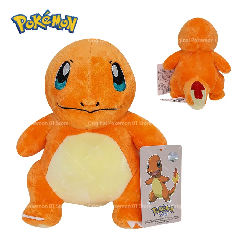 100% Genuine Pokemon Plush Anime Charmander Plush Toy Charmander Stuffed Plush Toy For Childrens Day Birthday Christmas Gift