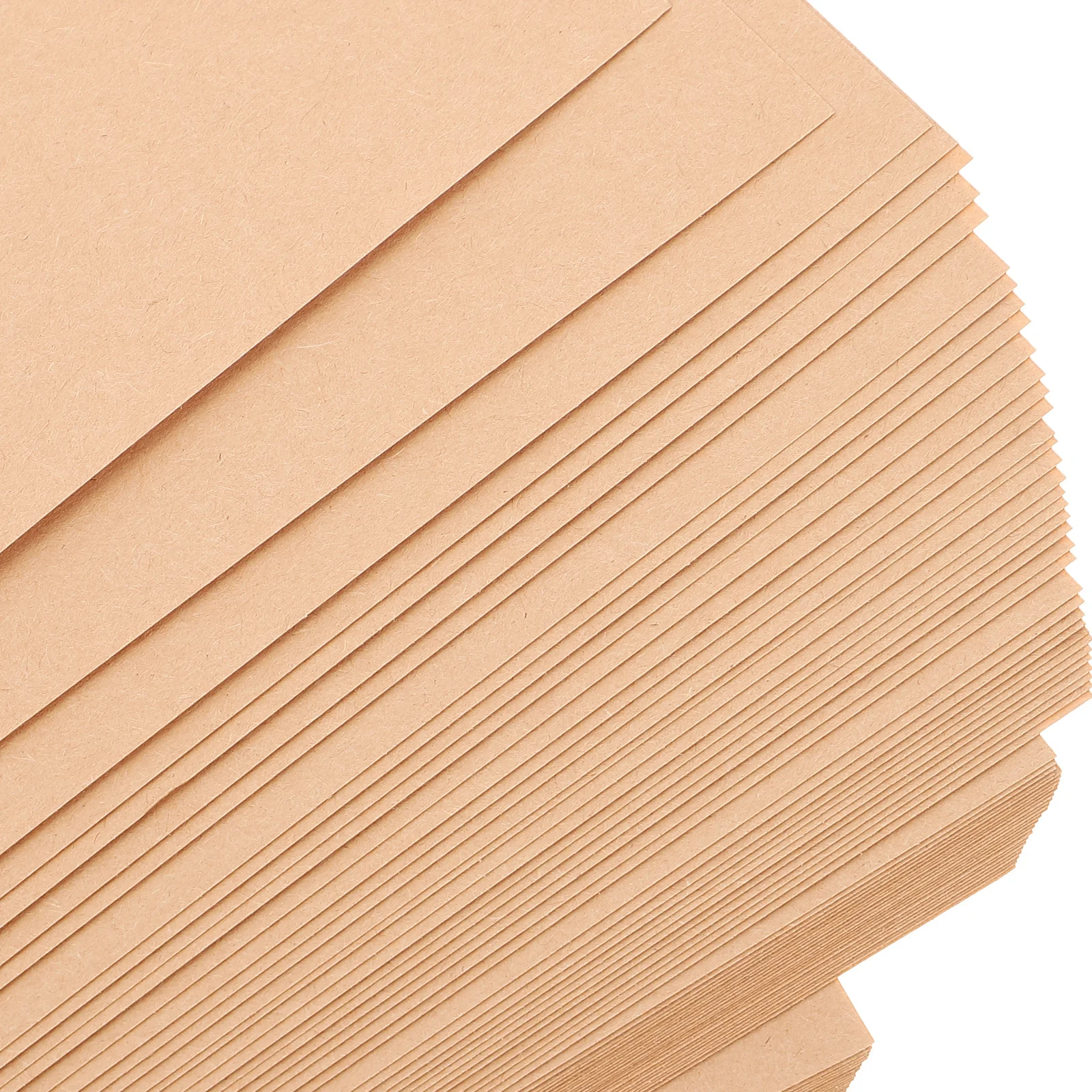

100 Sheets Kraft Paper DIY Craft Paper Household Origami Card Stock for Drawing Handmade Crafts Cards Papers Photography Kit