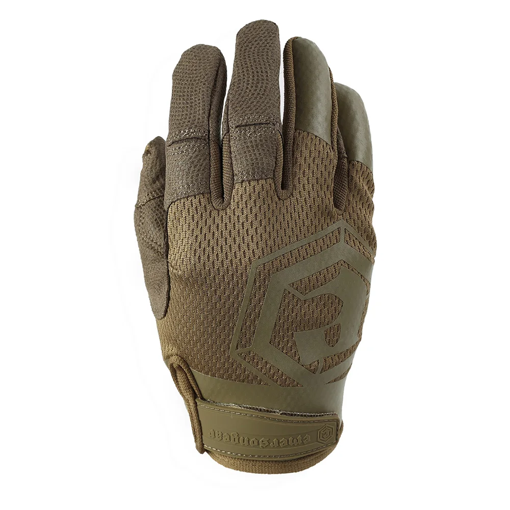 Emersongear etiqueta azul colibrí guantes tácticos ligeros dedo completo combate mano equipo de protección ropa de mano caza Airsoft senderismo