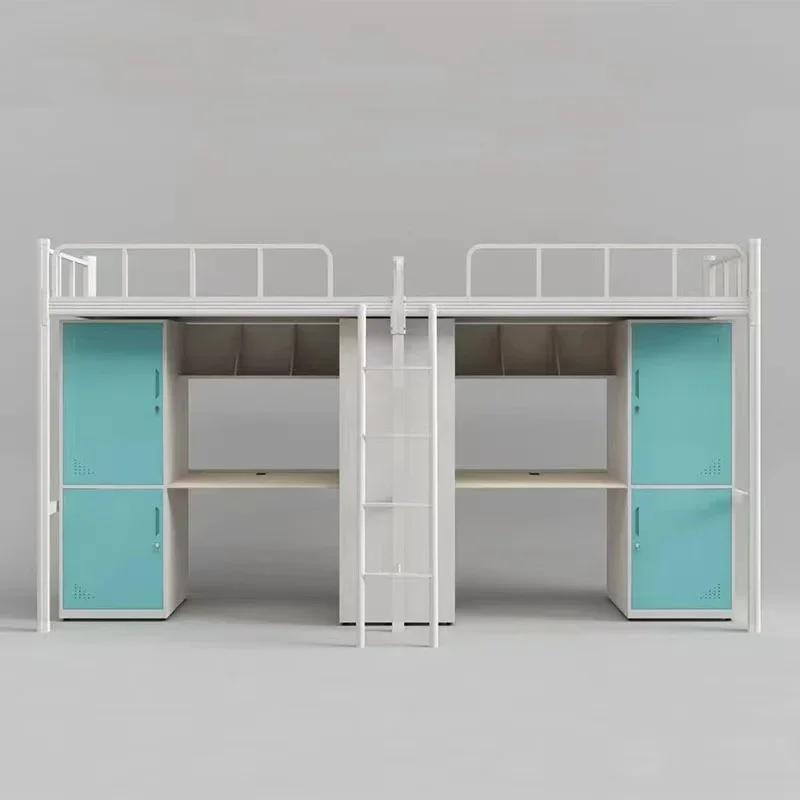 Hot selling school furniture double layer adult metal children Metal bunk bed