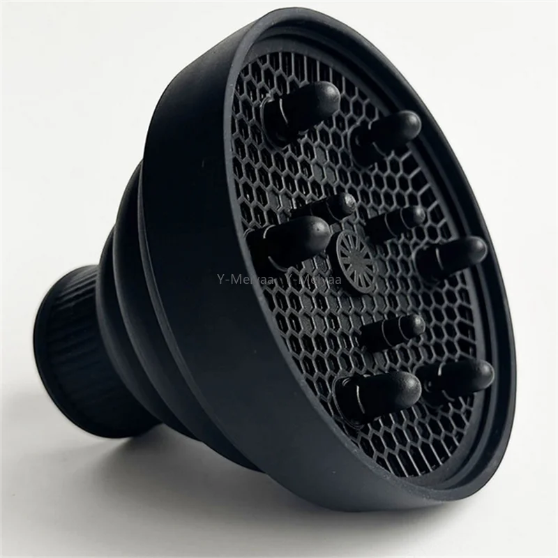 Salon Tool Universal Silicone Hairdryer Diffuser Cover Adjustable Foldable Temperature Resistant Dispersing Drying Hair Dryer