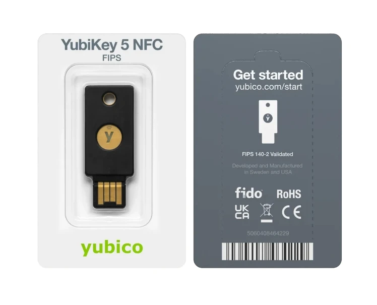 2026 YubiKey 5 NFC FIPS USB Development Tools Evaluation Boards