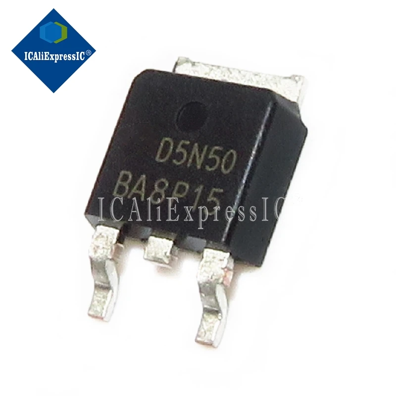 

10pcs/lot AOD5N50 D5N50 TO-252