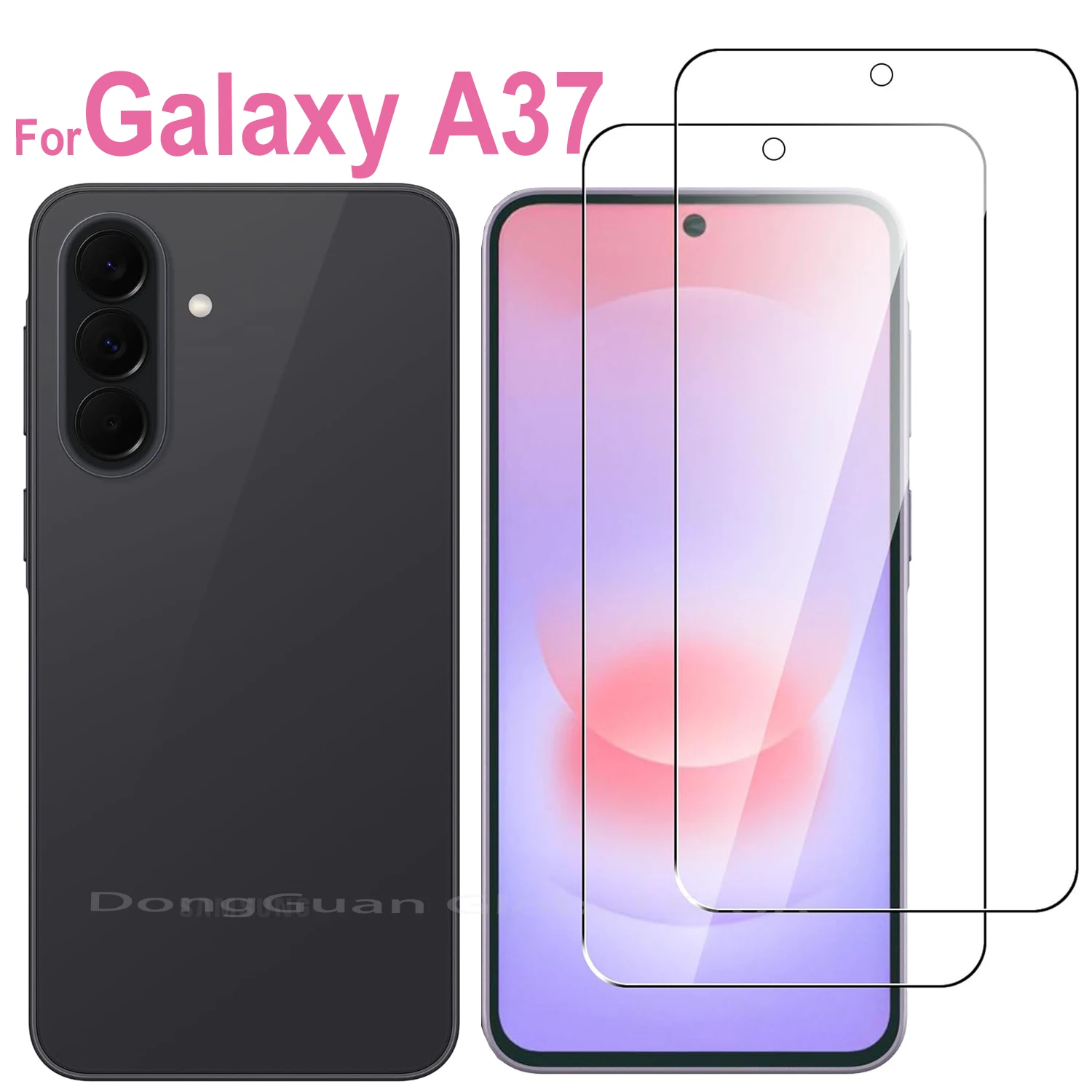 1/2/3/4Pcs For Samsung Galaxy A37 5G Tempered Glass Screen Protector Glass