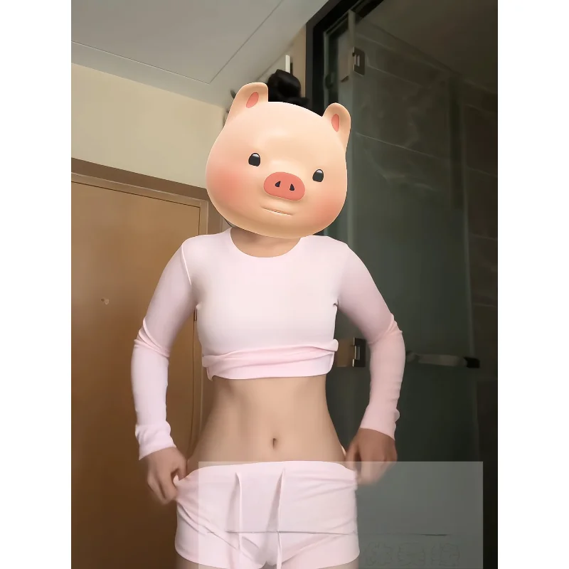 Women's Casual Yoga Pants Slimming Comfortable Non-binding  Color Shorts Abdomen Lifting Buttock Shaping Fashion Set