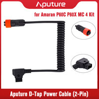 Aputure D-Tap Power Cable (2-Pin) for Amaran P60C P60X MC 4 Kit