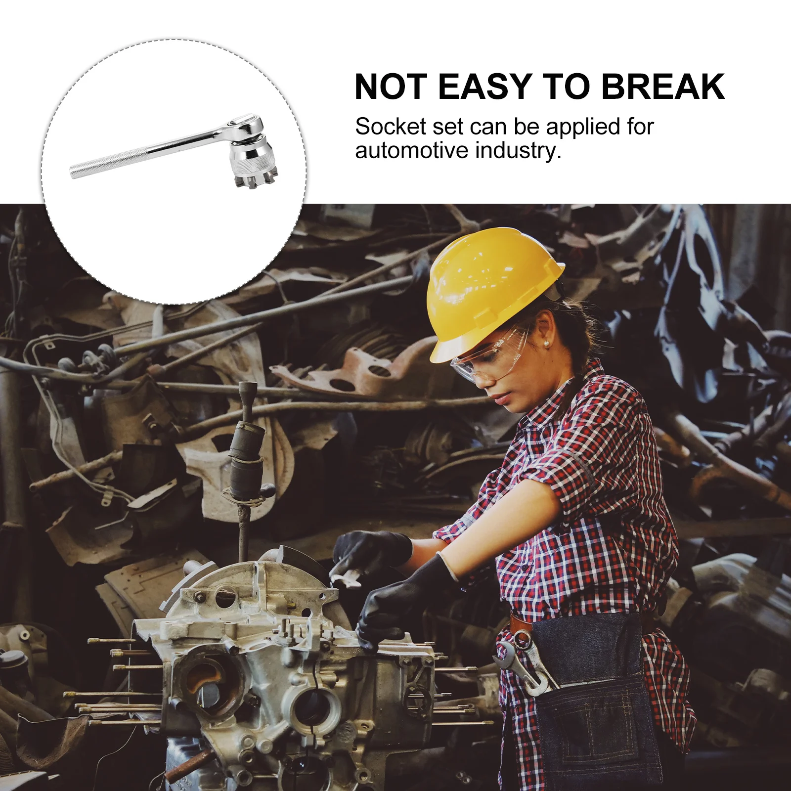 

2pcs Adjustable Socket Wrench Universal Ratchet Grip Tool For Damaged Rusty Nuts Bolts Hand Tool Set All-Fitting Spanner