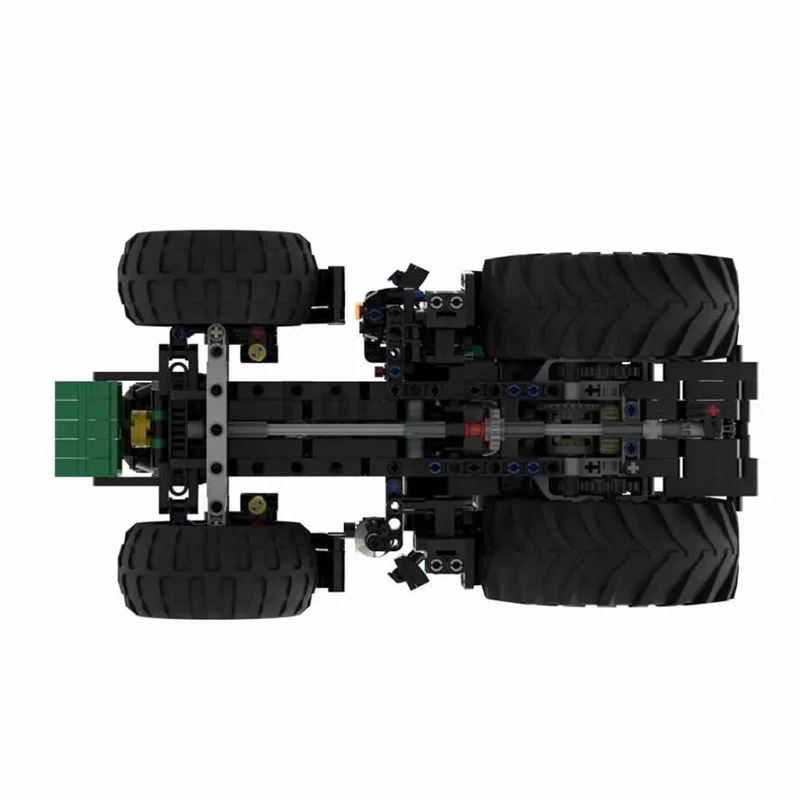 MOC-57322 Tractor1008PCSself-locking Bouwsteen Modelbouw Volwassen Kinderen Educatieve Verjaardag Kerst Speelgoed Ornamenten