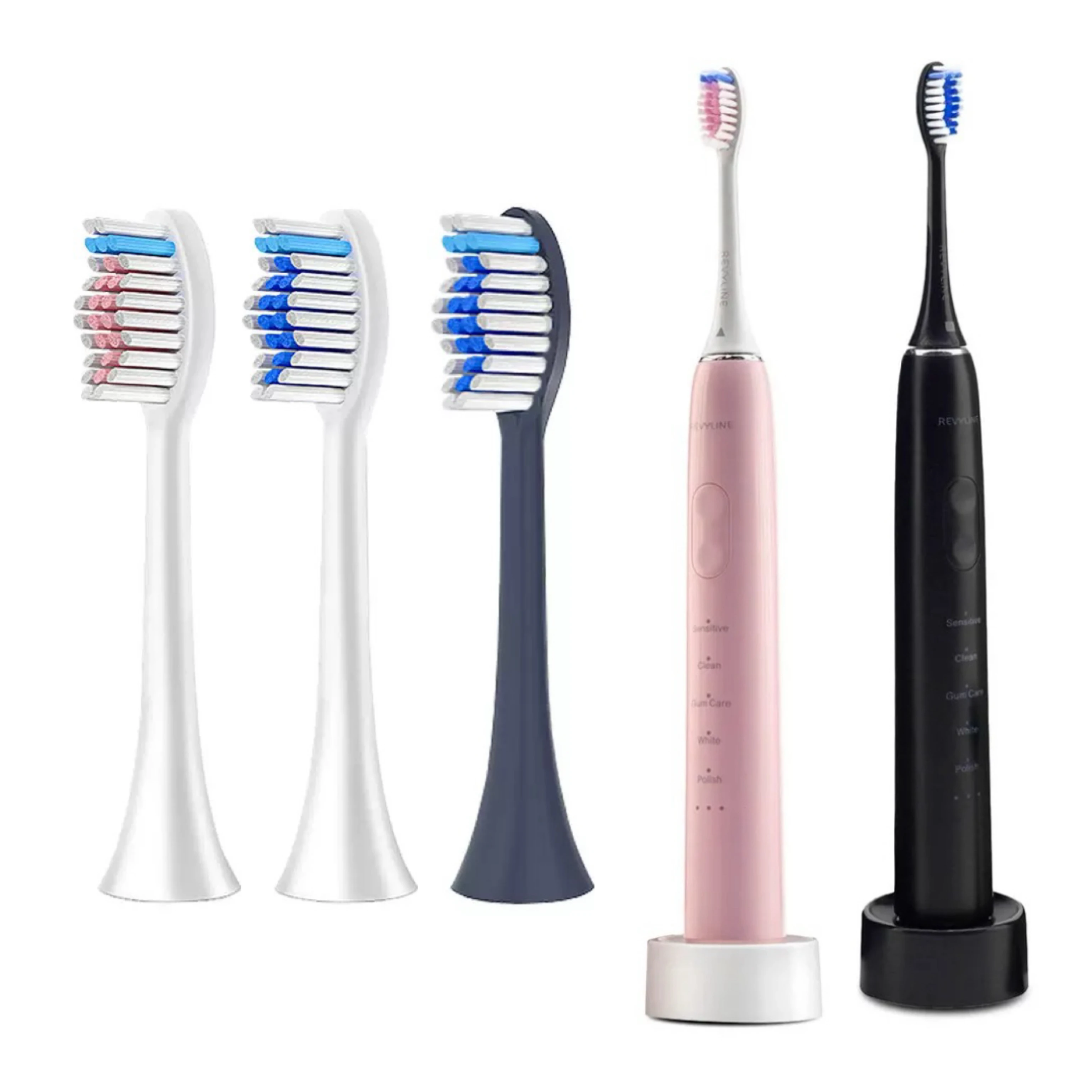 

Replacement Toothbrush Heads for Revyline RL015 Electric Toothbrush Accessories Nozzles Bristles