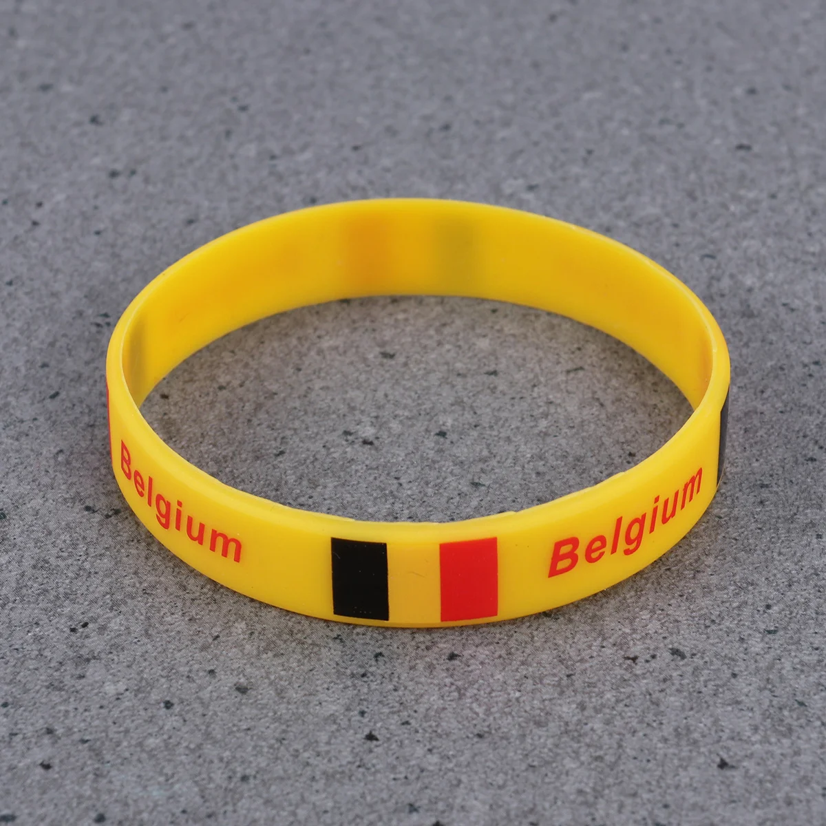 

5Pcs Silicone Wristband Premium Soft Country Flag Printed Bracelet for Sports Game Football Match Outdoor Events Patriotic Fans