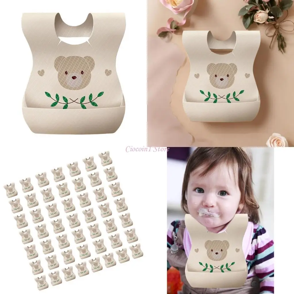 

Y1UB Toddler Bib с забавным дизайном младенца, обеспечивая быстрое и простое решение