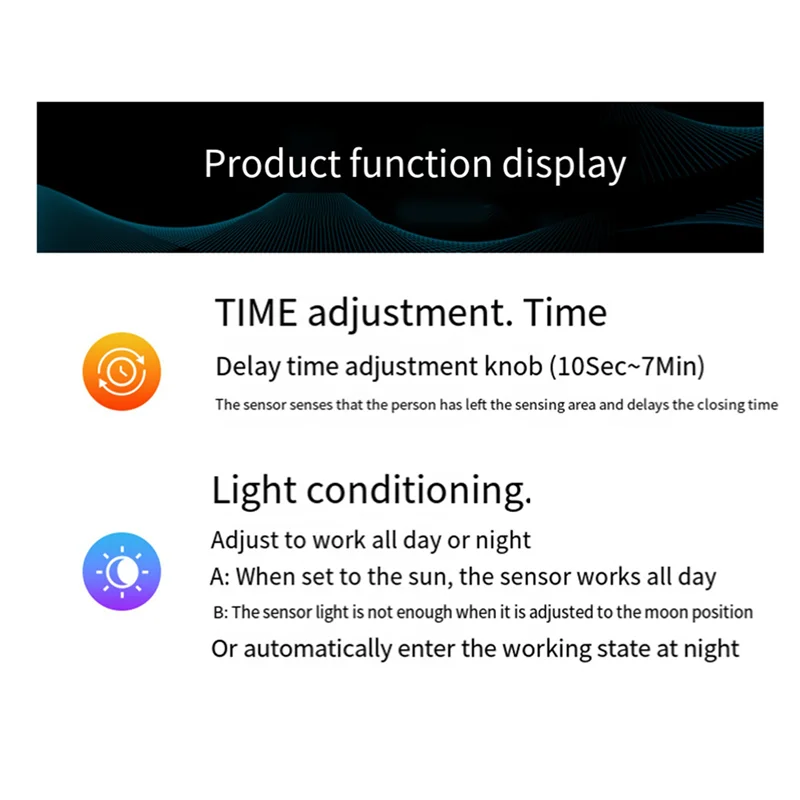 ABMF-3X 天井凹型 PIR モーションセンサー赤外線調整可能な検出器廊下倉庫階段ポーチランプスイッチ