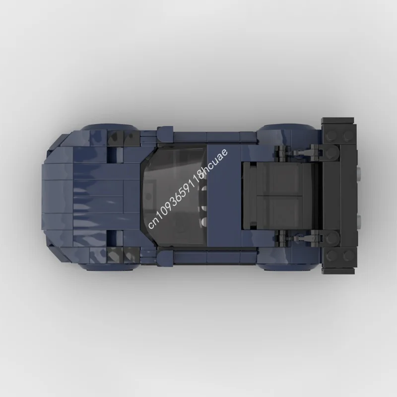 325 قطعة MOC Forded Mustangesd GTD City Champions Supercar نموذج اللبنات هدية الكريسماس اللعب فكرة التعليم الطوب الاطفال