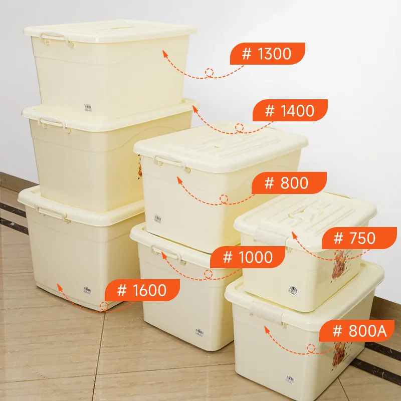 Simple, modern clothing under the bed storage box, household