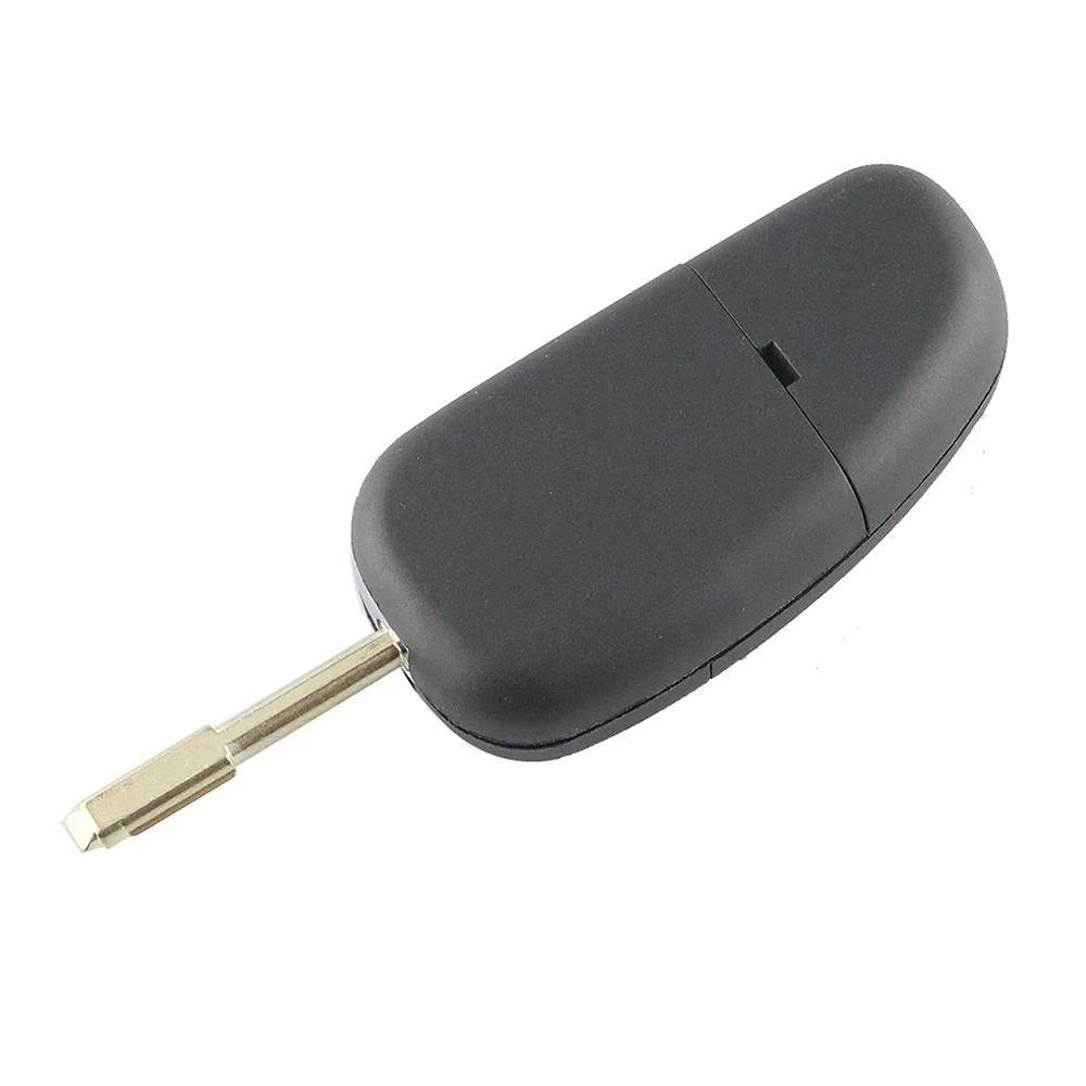 Remote Car Key Shell For Jaguar X-Type S-Type XJ XJR XKR XF XK XJ8 E 1999-2009 Smart Key Case No Logo 4 Botton Rubber Pad Uncut