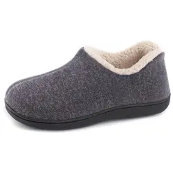 Kidmi scarpe da donna in pelliccia invernale Outdoor Fuzzy calde scarpe in gomma antiscivolo scarpe da casa morbide e traspiranti per interni scarpe da donna in Memory Foam