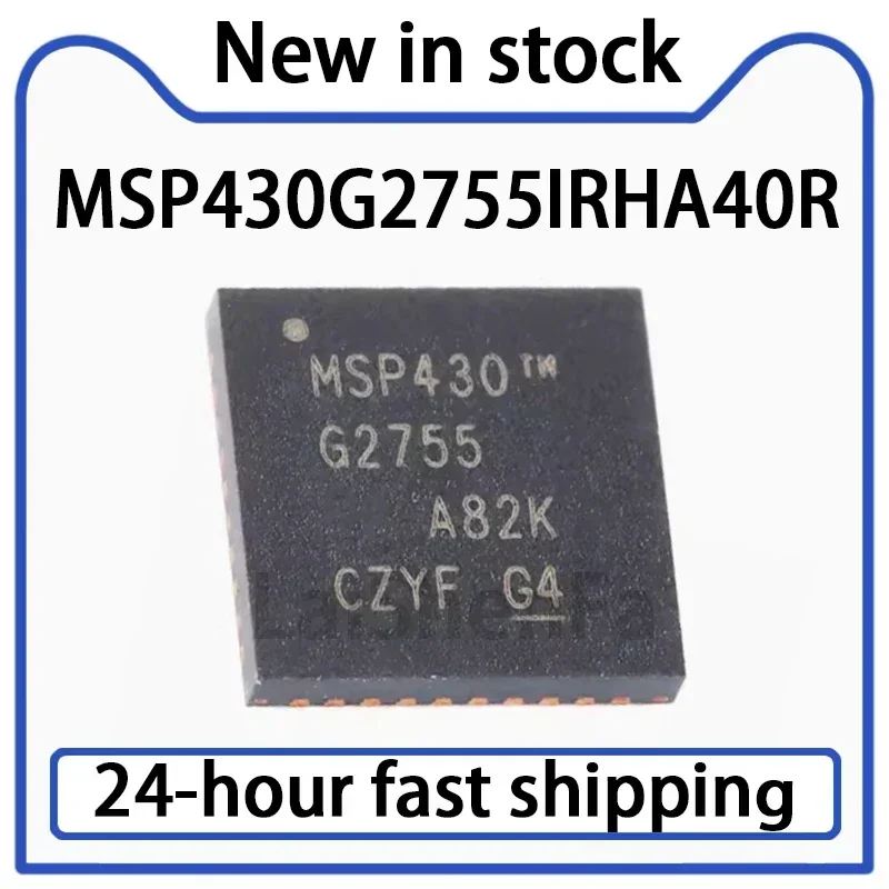 1PCS MSP430G2755IRHA40R 16 Bit Mixed Signal Microcontroller Package QFN-40 in Stock