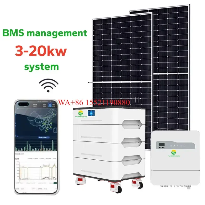 WMWMNU for Yangtze Solar Residential 10kw Hybrid Grid Tie Solar Panel System Complete Kit