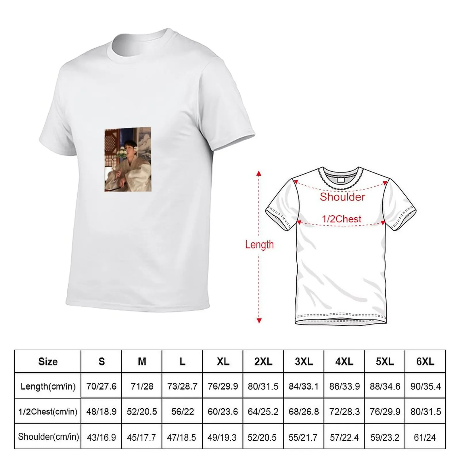 Song Joong Ki cute T-Shirt Soft Cotton Print T-Shirt